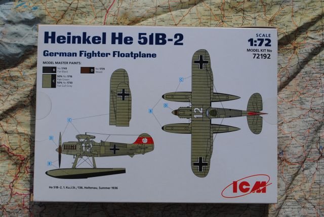 ICM 72192 Heinkel He51 B-2